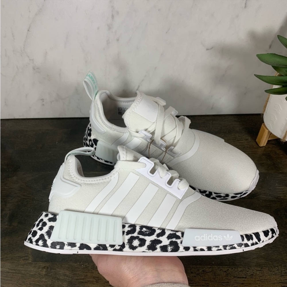 adidas NMD R1 Leopard White - Picture 7 of 8